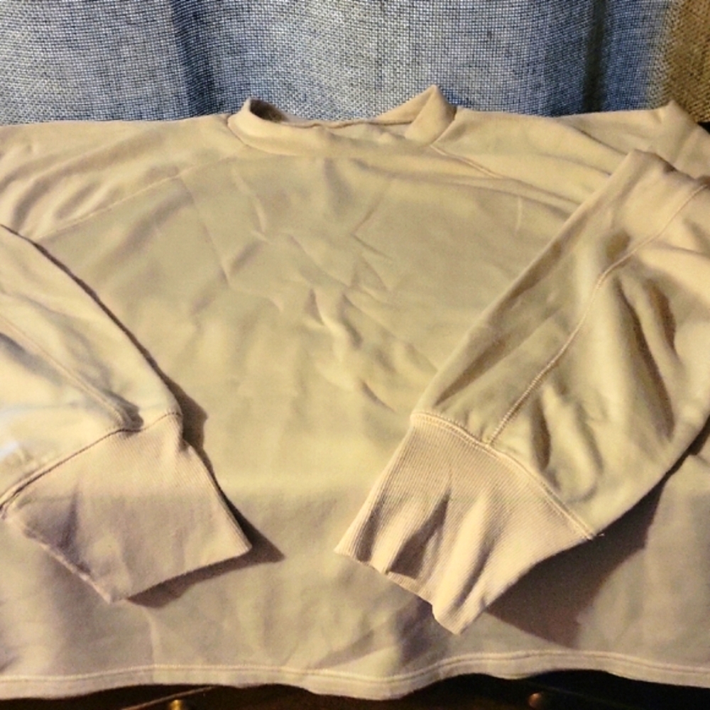 Tek Gear Cream Crewneck Sweater